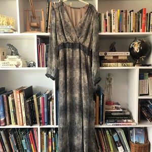 Twelfth Street by Cynthia Vincent snakeskin dress